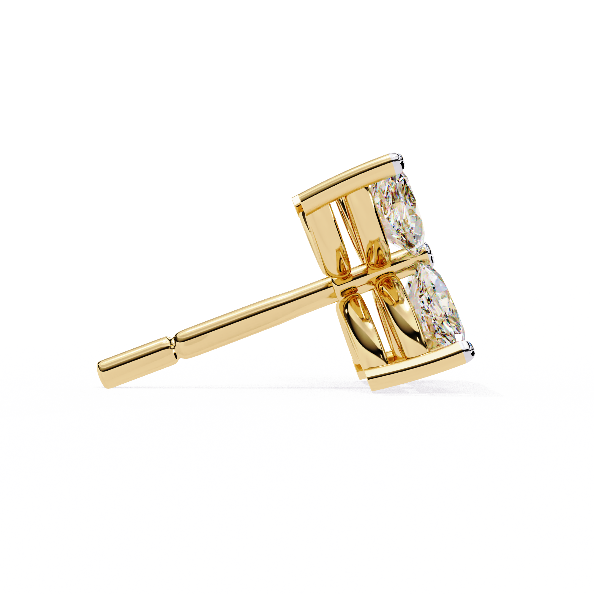 0.88ct Marquise Diamond Stud Earrings – Solitairekart